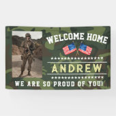 Accueil militaire Bannière - Garde nationale de l' (Horizontal)