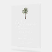 Accueil minimal du Mariage Palm Tree (Angle)