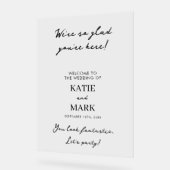 Accueil Minimal Moderne À Notre Signe Mariage (Angle)