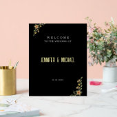 Accueil minimaliste Mariage de calligraphie modern (Mariage)