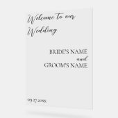 Accueil minimaliste moderne simple Mariage (Angle)