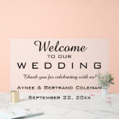 Accueil modifiable (Mariage)