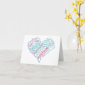 Accueil Multilangue À La Carte Postale Invitée (Fleur jaune)