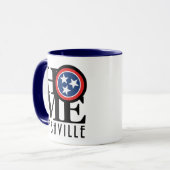 ACCUEIL Nashville 11oz Mug (Devant gauche)