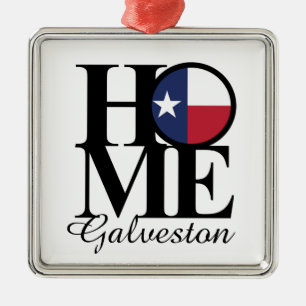 ACCUEIL Ornement de Noël de Galveston