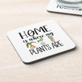 Accueil où mes Plantes sont Dessous de verre (Côté gauche)