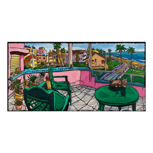 Accueil par la mer, Poster Jonathan Kis-Lev (Devant)