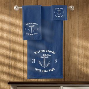 Accueil personnalisé à bord Nom du bateau Marine B