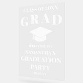 Accueil personnalisé de la fête de graduation pers (Angle)
