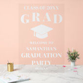 Accueil personnalisé de la fête de graduation pers (Mariage)