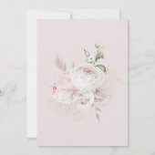 Accueil personnalisé et invitation d'anniversaire (Dos)