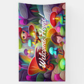 Accueil personnalisé Vinyl Banner 3' x 5' Bannière (Vertical)