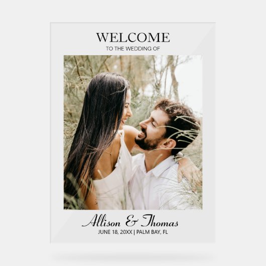 Accueil photo Mariage moderne clair (Recto)