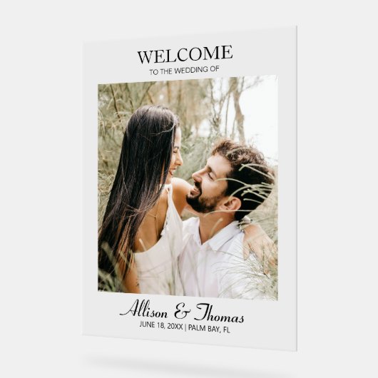 Accueil photo Mariage moderne clair (Angle)