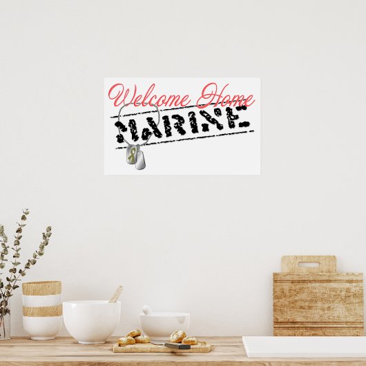 Accueil Poster Marine (Cuisine)