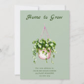 Accueil pour croître Nouveau Faire-part d'adresse (Devant)