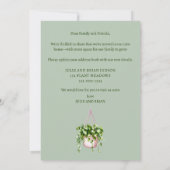 Accueil pour croître Nouveau Faire-part d'adresse (Dos)