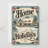 Accueil pour la carte de vacances (Devant)