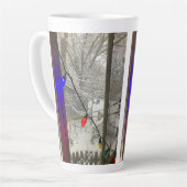 Accueil Pour Les Fêtes Latte Mug (Angle gauche)