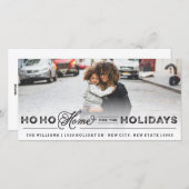 Accueil Pour Les Vacances Carte Faire-part (Devant / Derrière)