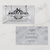 Accueil Rénovations Cartes de visite (Devant / Derrière)