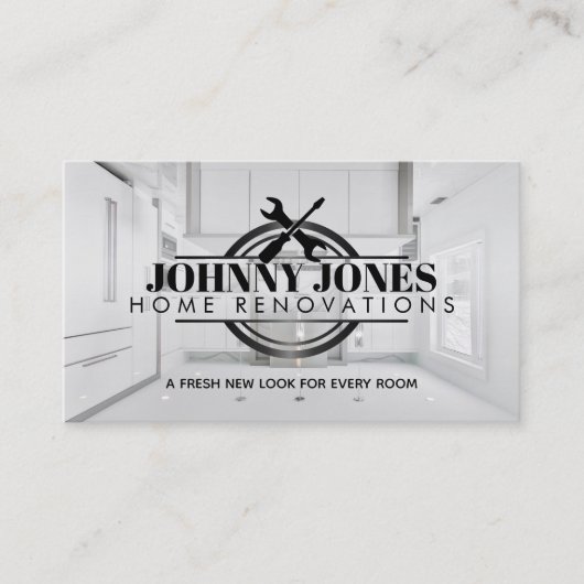 Accueil Rénovations Cartes de visite (Devant)