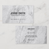 Accueil Rénovations Slogans Carte de visite (Devant / Derrière)