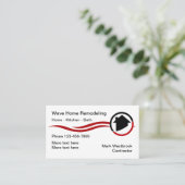 Accueil Retrait des Cartes de visite modernes (Debout devant)