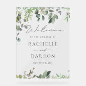 Accueil Rustique Mariage Eucalyptus (Recto)