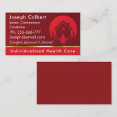 Accueil Santé Cartes de visite aidants (Devant / Derrière)