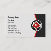 Accueil Services Carte de visite moderne (Devant)