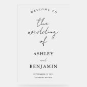 Accueil simple Elegant Mariage givré (Recto)