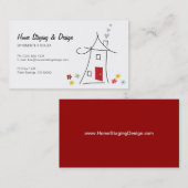 Accueil - Stages / Cartes de visite immobiliers (Devant / Derrière)