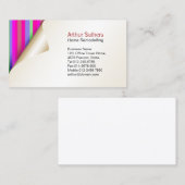 Accueil Suppression du papier peint couleur Carte (Devant / Derrière)