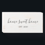 Accueil Sweet Home Boite en bois<br><div class="desc">Plus de décor de ferme dans le magasin Little Bayleigh!</div>