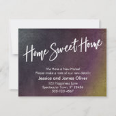 Accueil Sweet Home Carte de Burst Grunge multicolo (Devant)