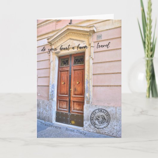 ACCUEIL SWEET HOME Carte de voeux (Devant)