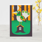 Accueil Sweet Home Carte de voeux (Fleur jaune)