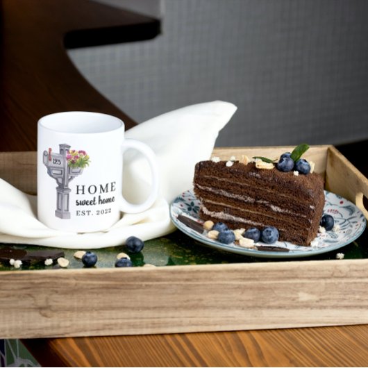 Accueil Sweet Home Mailbox Mug