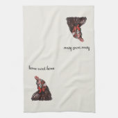 Accueil Sweet Home Rooster Peinture Serviette de c (Vertical)