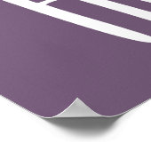 Accueil Sweet Home Typographie Poster (Coin)