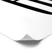 Accueil Sweet Home Typographie Poster (Coin)