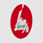 Accueil Terre-Neuve Ornement de Noël (devant)