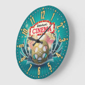 Accueil Théâtre Cinéma Personnalisable Horloge mur (Angle)