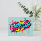 Accueil vacances à la Barbade Carte postale (Debout devant)