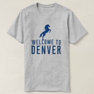 Accueil vers Denver - T-shirt de cheval de démon