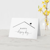 Accueil Vierge Bonne Carte de fermeture Jour (Fleur jaune)