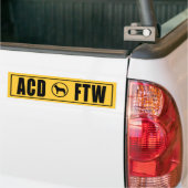 ACD - FTW BUMPERSTICKER (Op Truck)