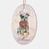 ACD Heart Mam Keramisch Ornament (Links)
