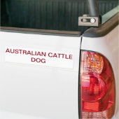 ACD naam Bumpersticker (Op Truck)